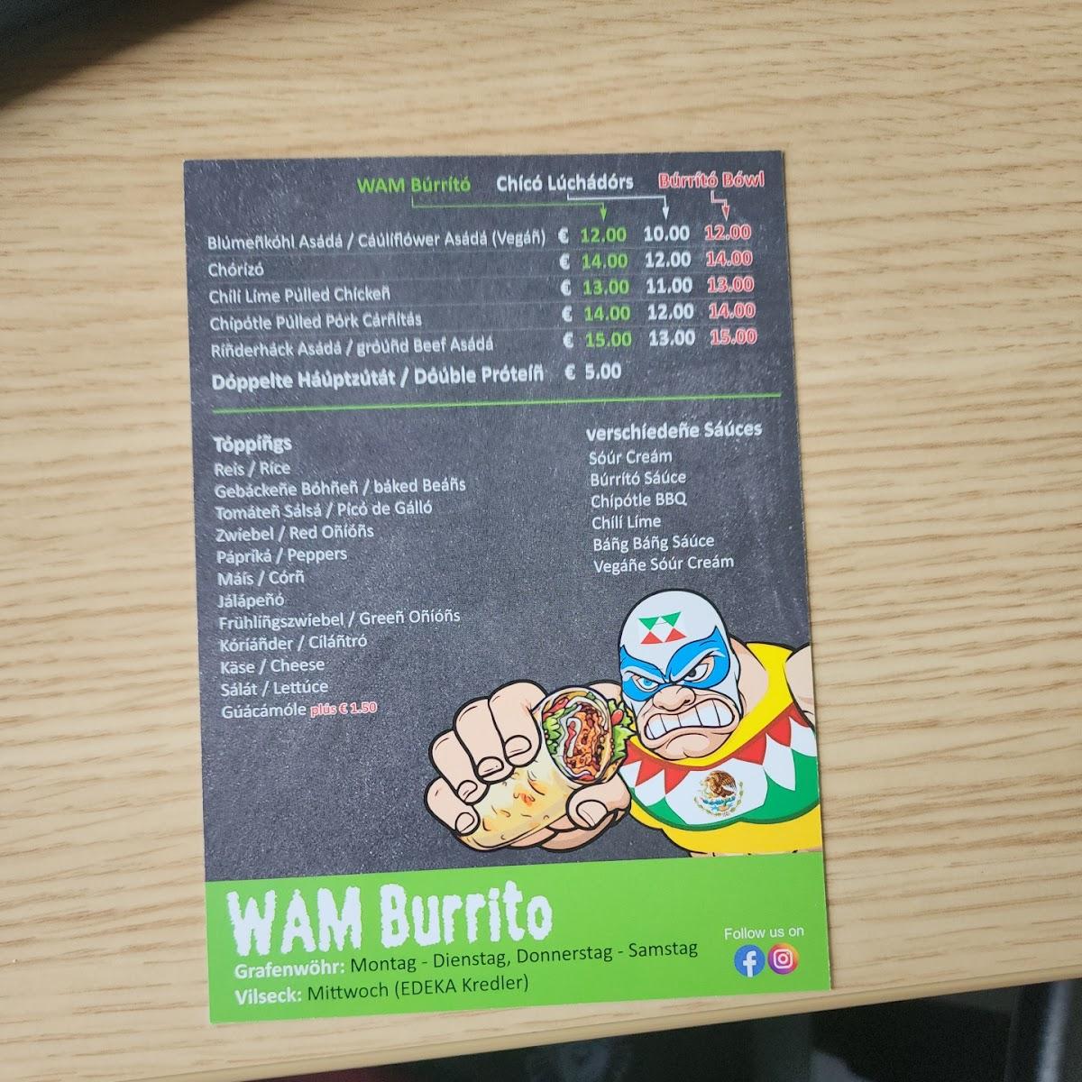 Restaurant "WAM Burrito - Foodtruck" in Grafenwöhr