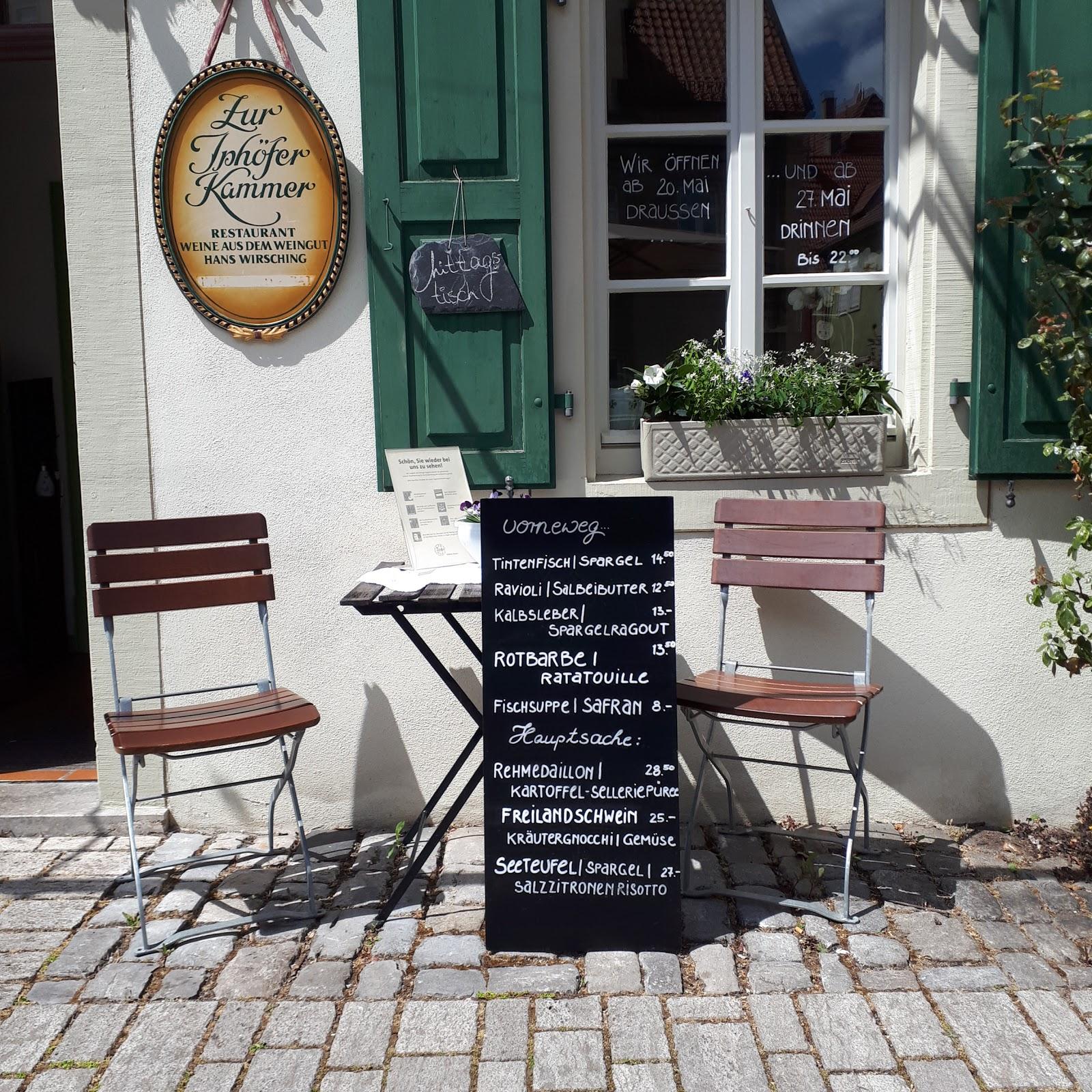 Restaurant "Restaurant Zur Iphöfer Kammer" in  Iphofen