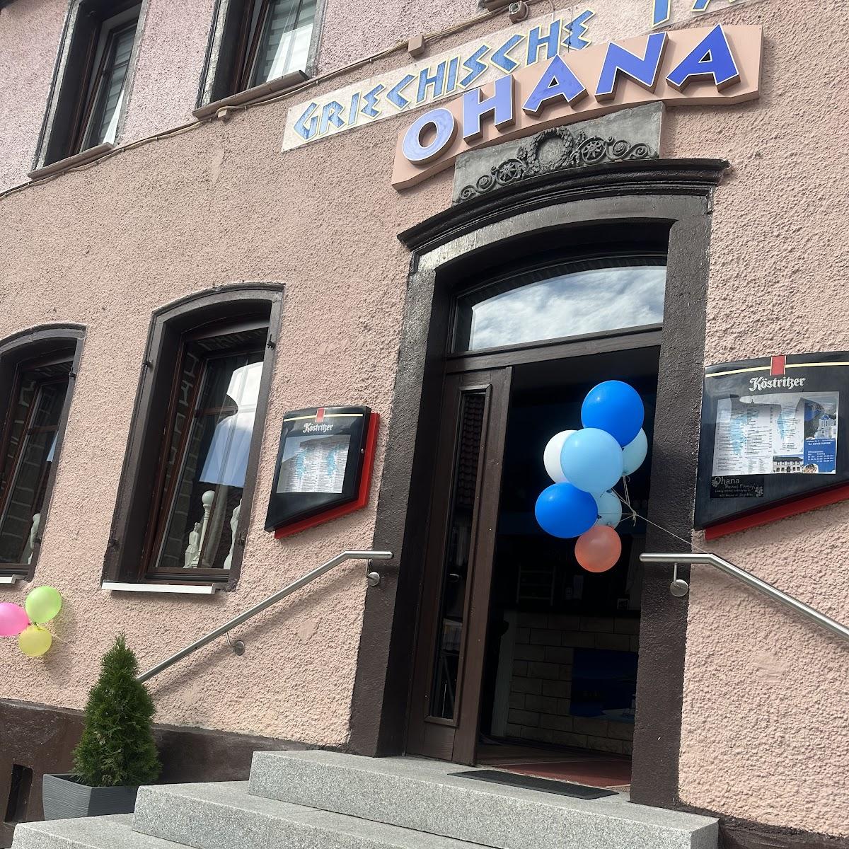 Restaurant "Ohana  -griechisches Restaurant" in Artern