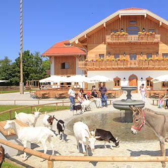 Restaurant "Gut Aiderbichl" in Iffeldorf