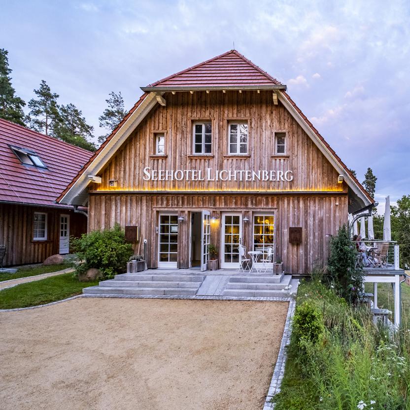 Restaurant "Seehotel Lichtenberg" in Feldberger Seenlandschaft