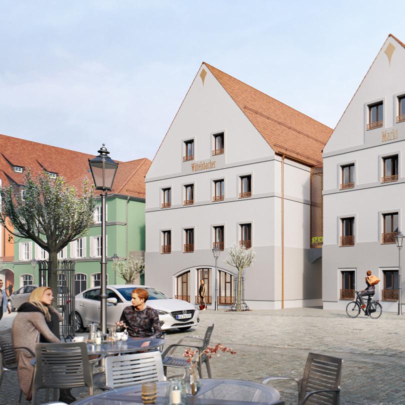 Restaurant "Hotel AM WITTELSBACHER MARKT by greenpartment" in Langquaid