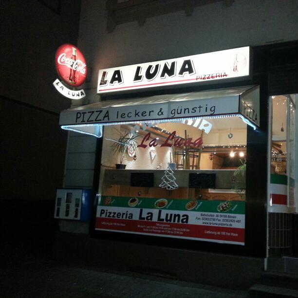 Restaurant "Pizzeria La Luna" in Bönen