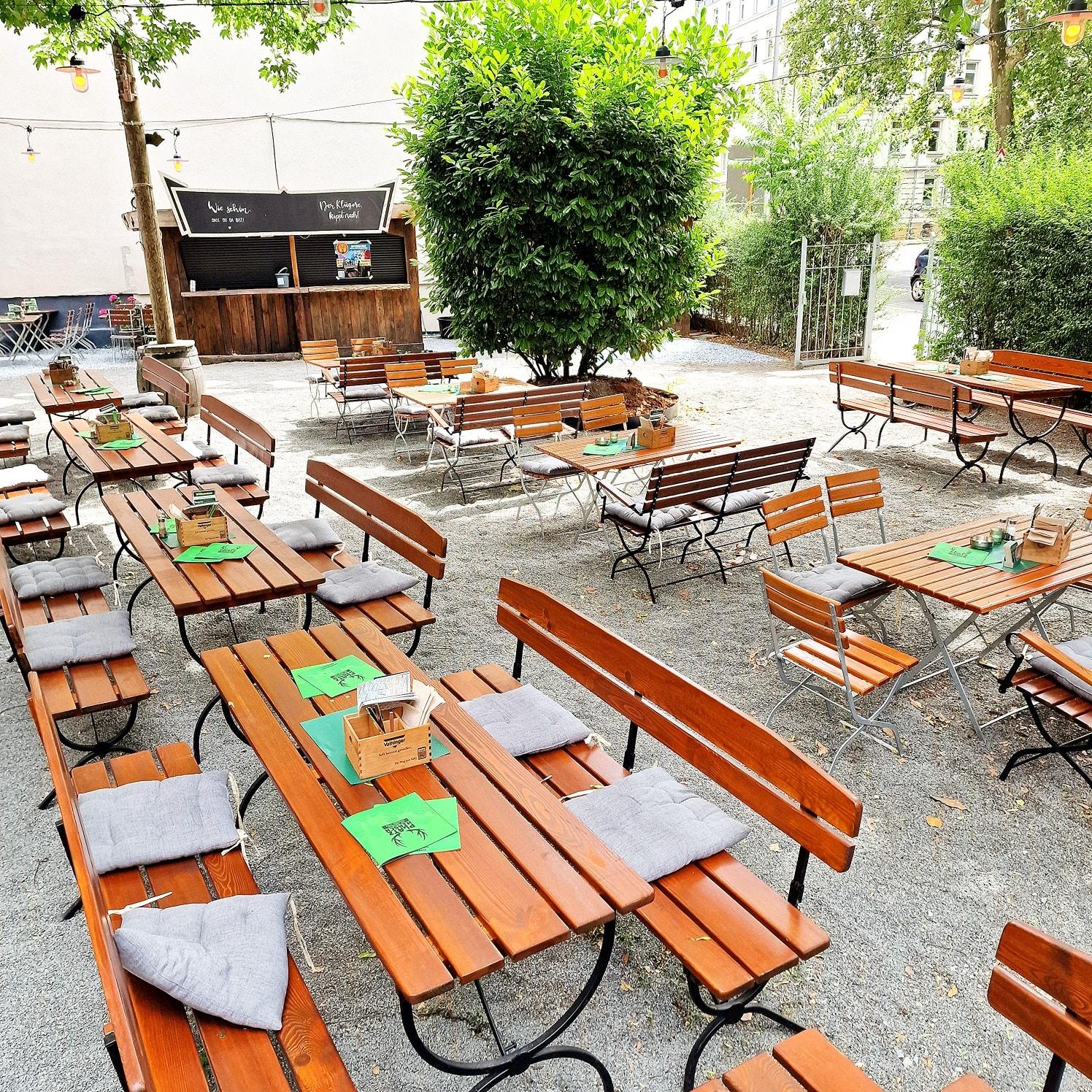Restaurant "Platzhirsch" in Leipzig