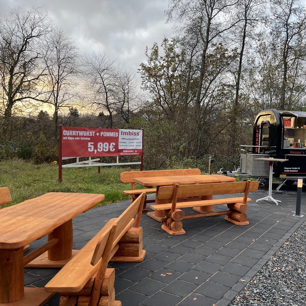 Restaurant "Heuser‘s Imbiss" in Reichshof