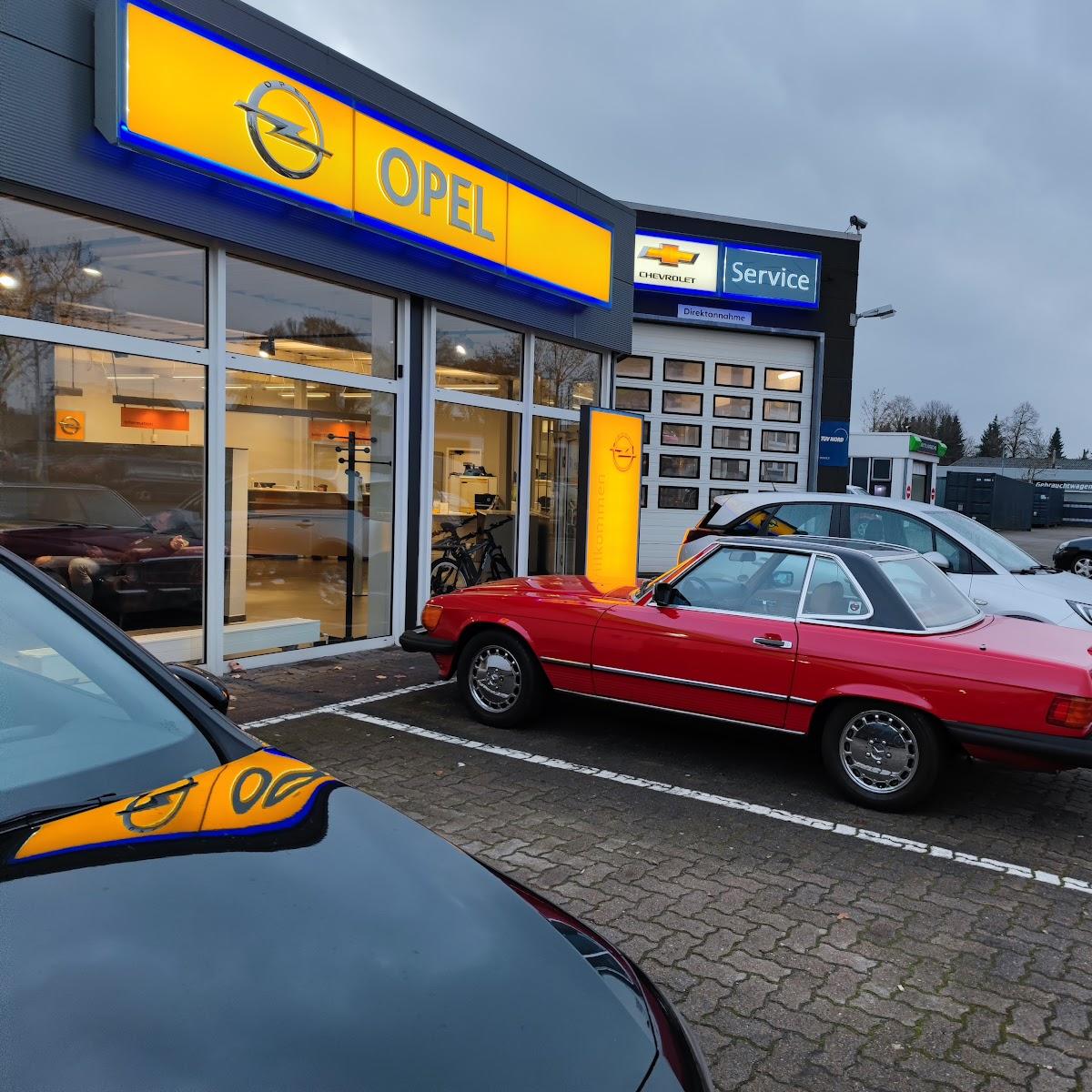 Restaurant "Autohaus Witt" in Hollenstedt