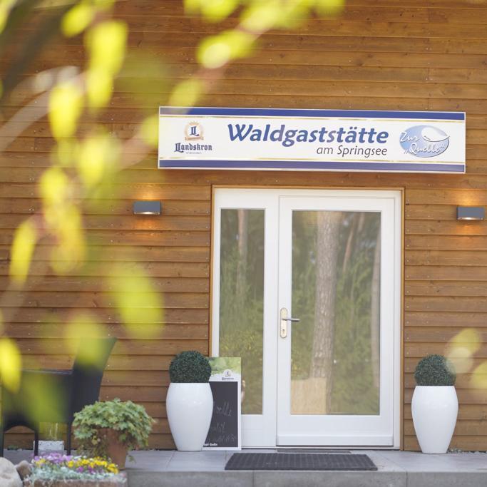 Restaurant "Waldgaststätte Zur Quelle" in Storkow (Mark)