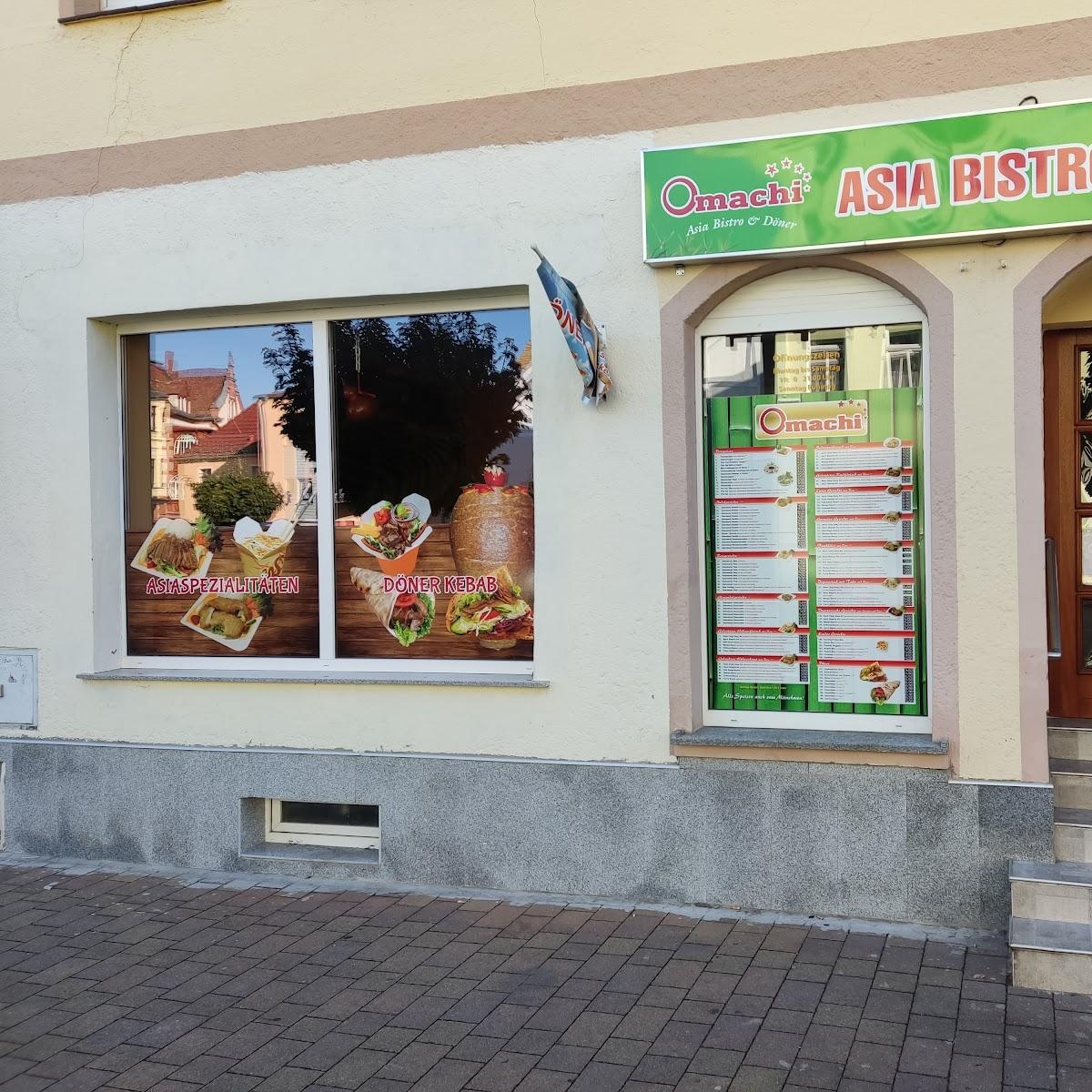 Restaurant "Omachi" in Gößnitz