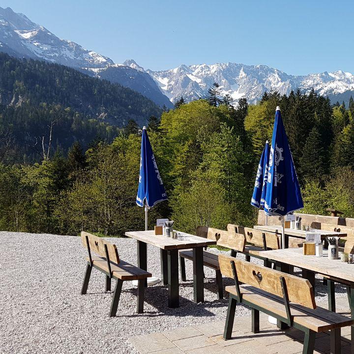 Restaurant "Kaiserschmarrn-Alm" in Garmisch-Partenkirchen