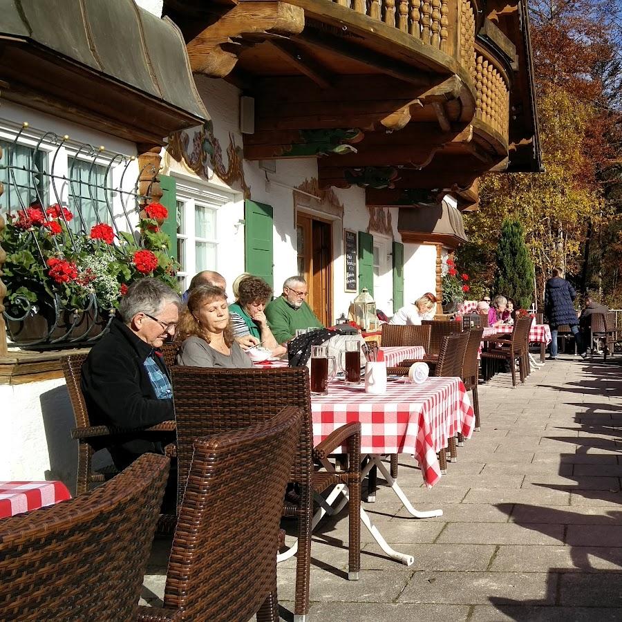 Restaurant "Berggasthof Pflegersee" in Garmisch-Partenkirchen