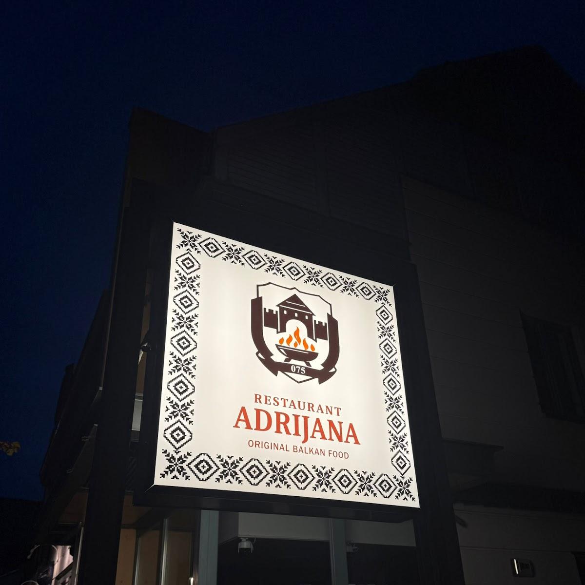 Restaurant "Restaurant Adrijana - Original Balkan Food" in Hennigsdorf