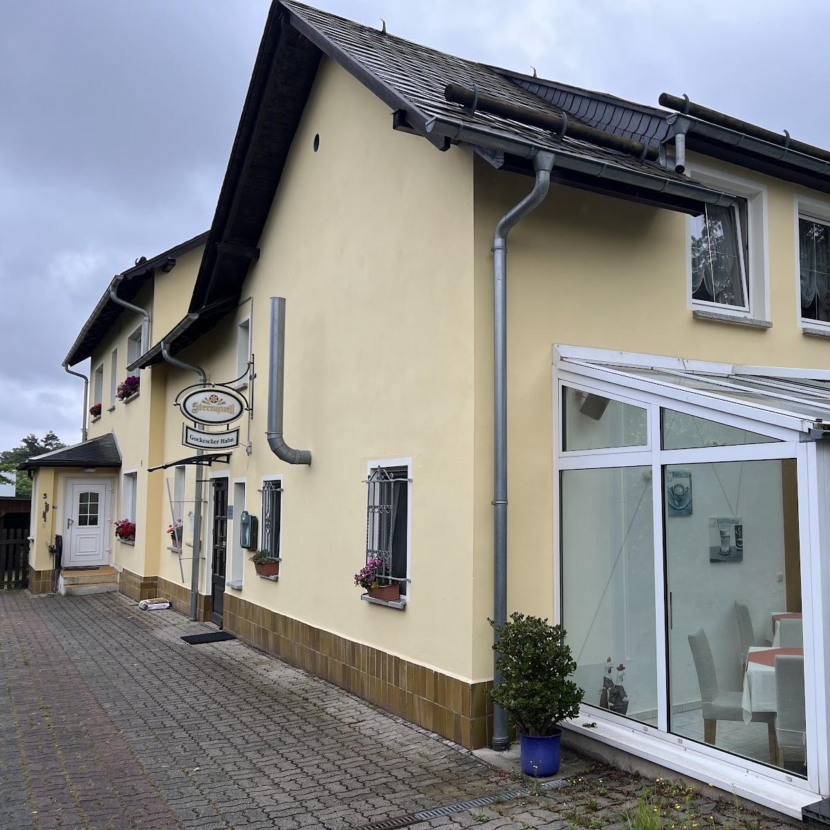 Restaurant "Gockescher Hahn - Stefan Friedemann" in Pöhl