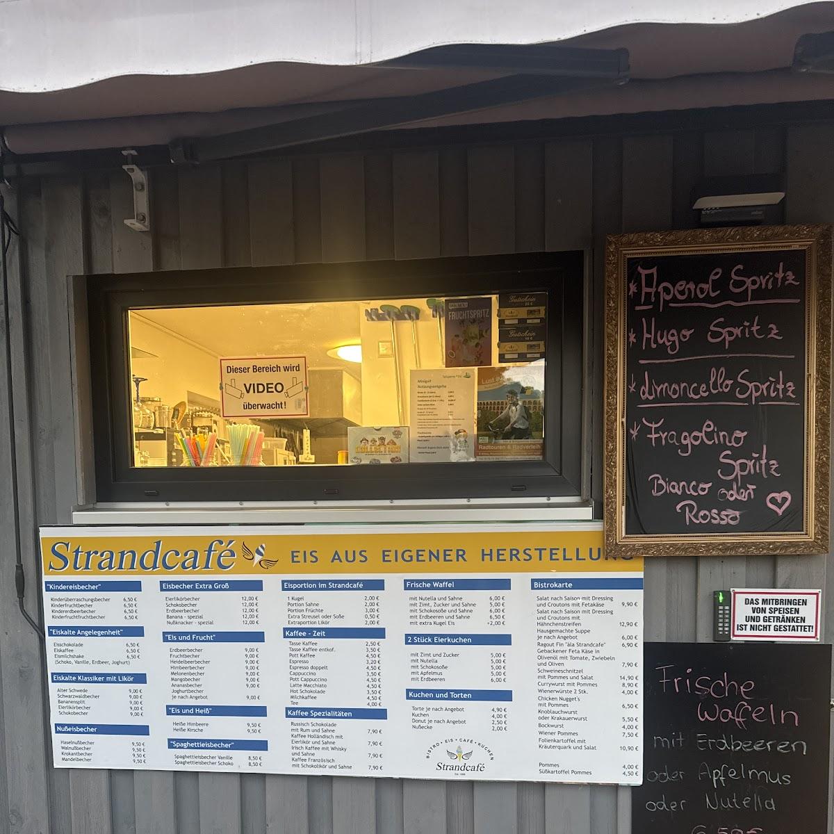 Restaurant "Strandcafe & Minigolfanlage Talsperre" in Pöhl