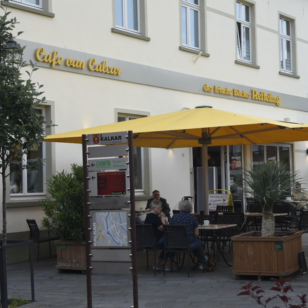 Restaurant "Der frische Bäcker Reffeling -  Café van Calcar " in Kalkar