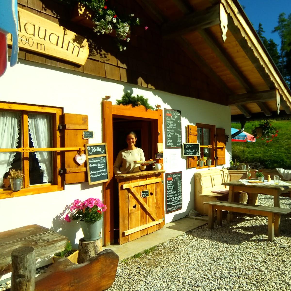 Restaurant "Mordaualm Gschoßkaser" in Ramsau bei Berchtesgaden