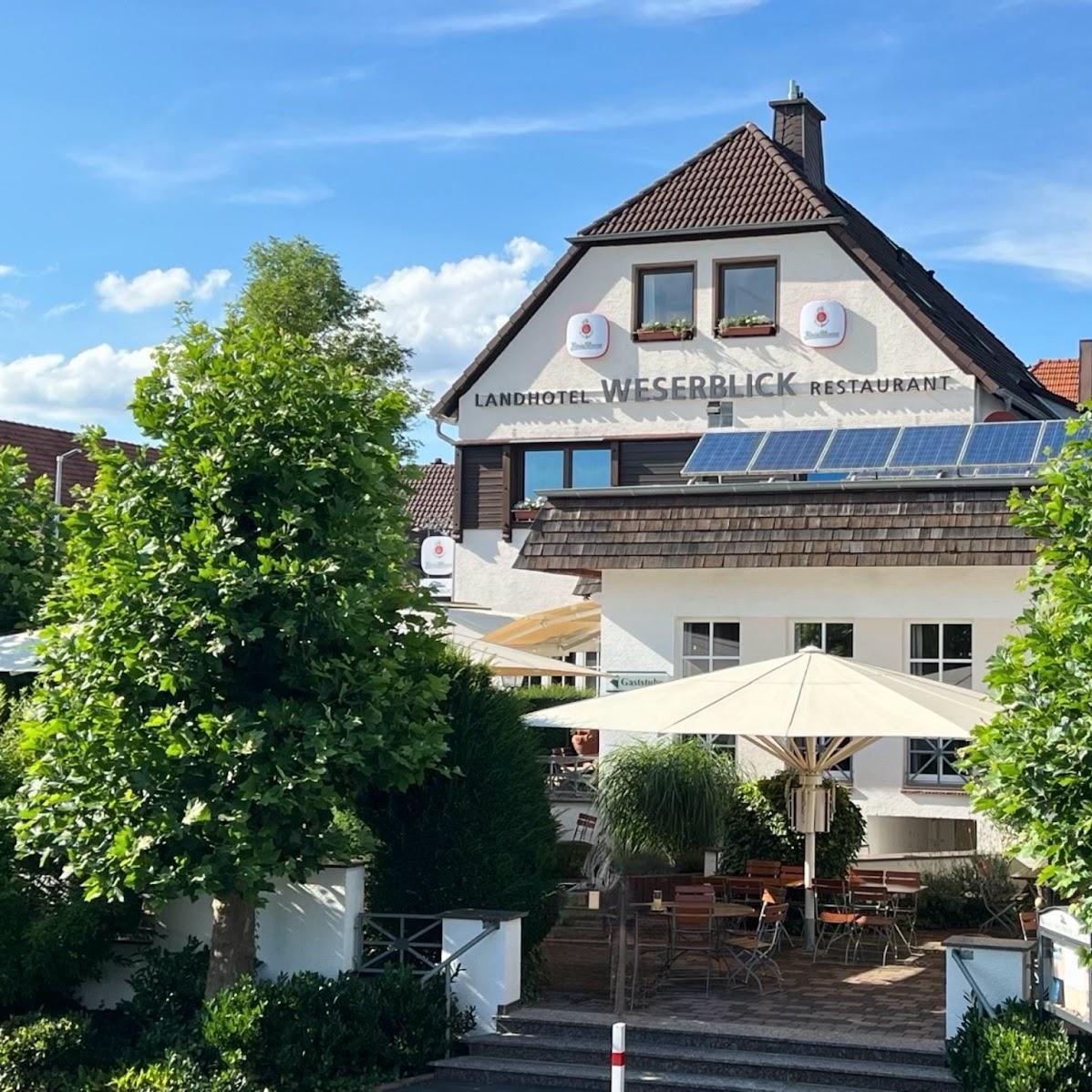 Restaurant "Landhotel Weserblick" in Beverungen