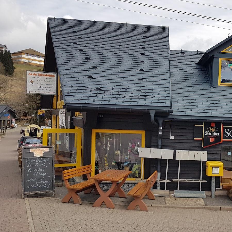 Restaurant "An der Schwebebahn - Imbiß und Sportshop" in Oberwiesenthal