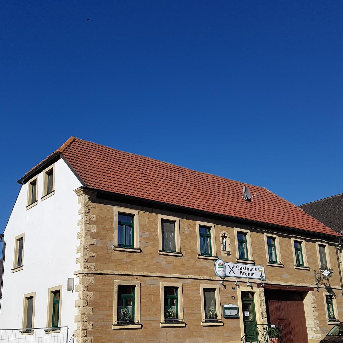 Restaurant "Gasthaus Brehm" in Oberschwarzach