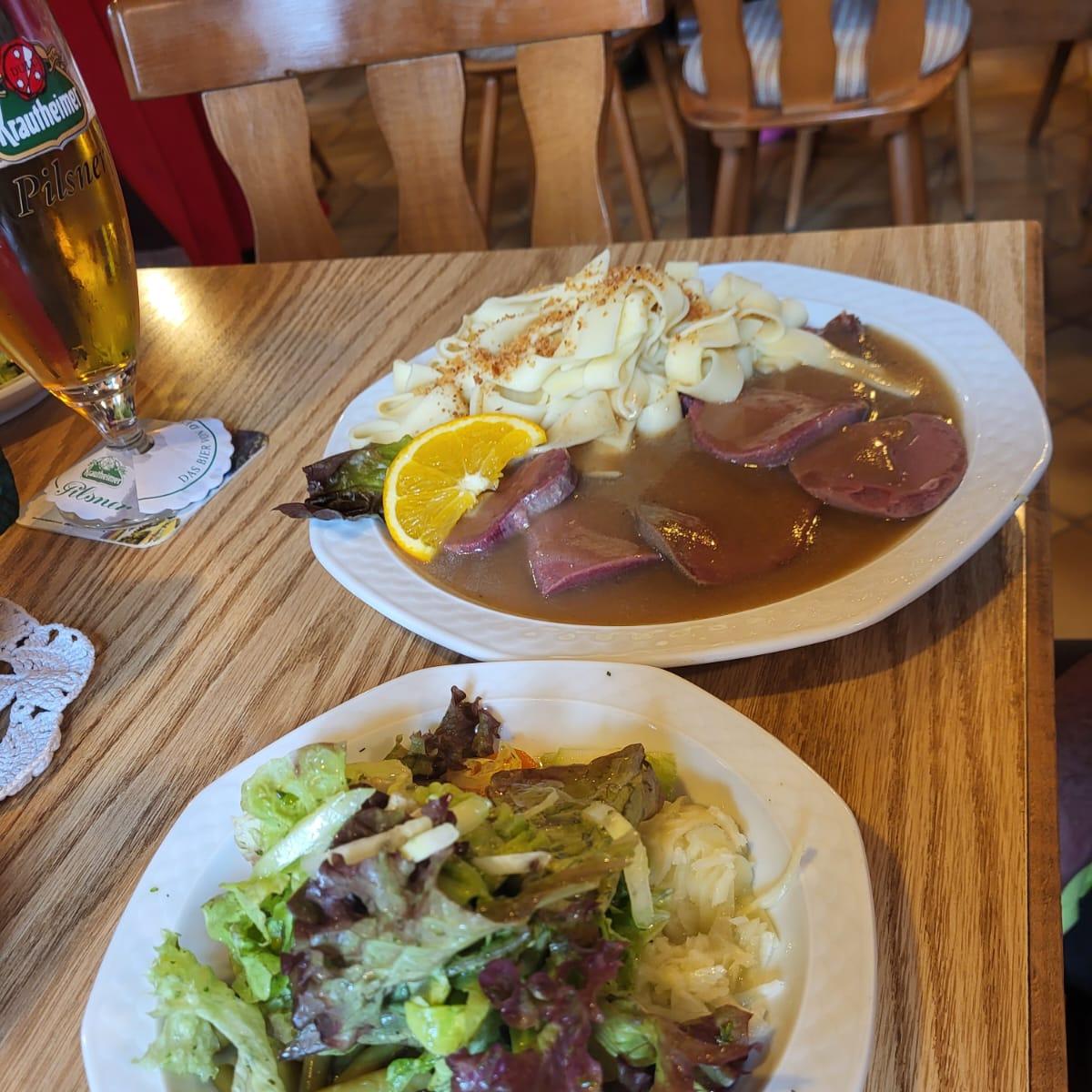 Restaurant "Gasthaus Brehm" in Oberschwarzach