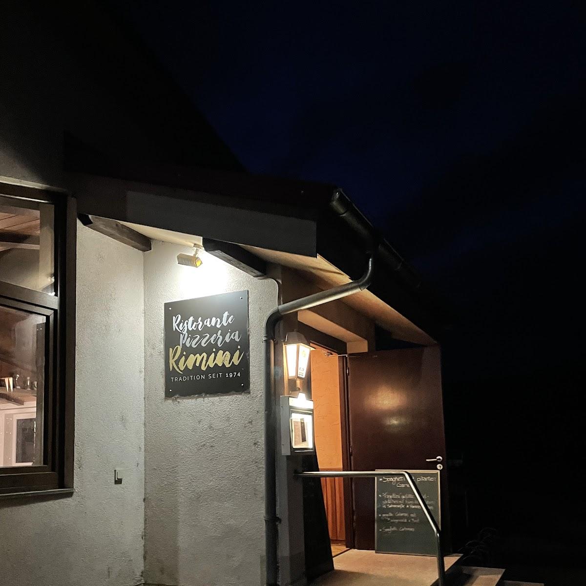 Restaurant "Ristorante Pizzeria Rimini" in Volkach