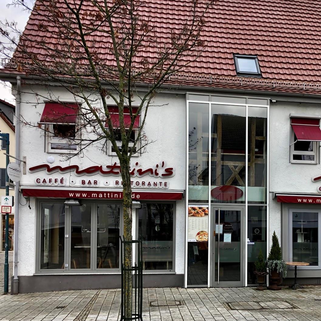 Restaurant "mattini