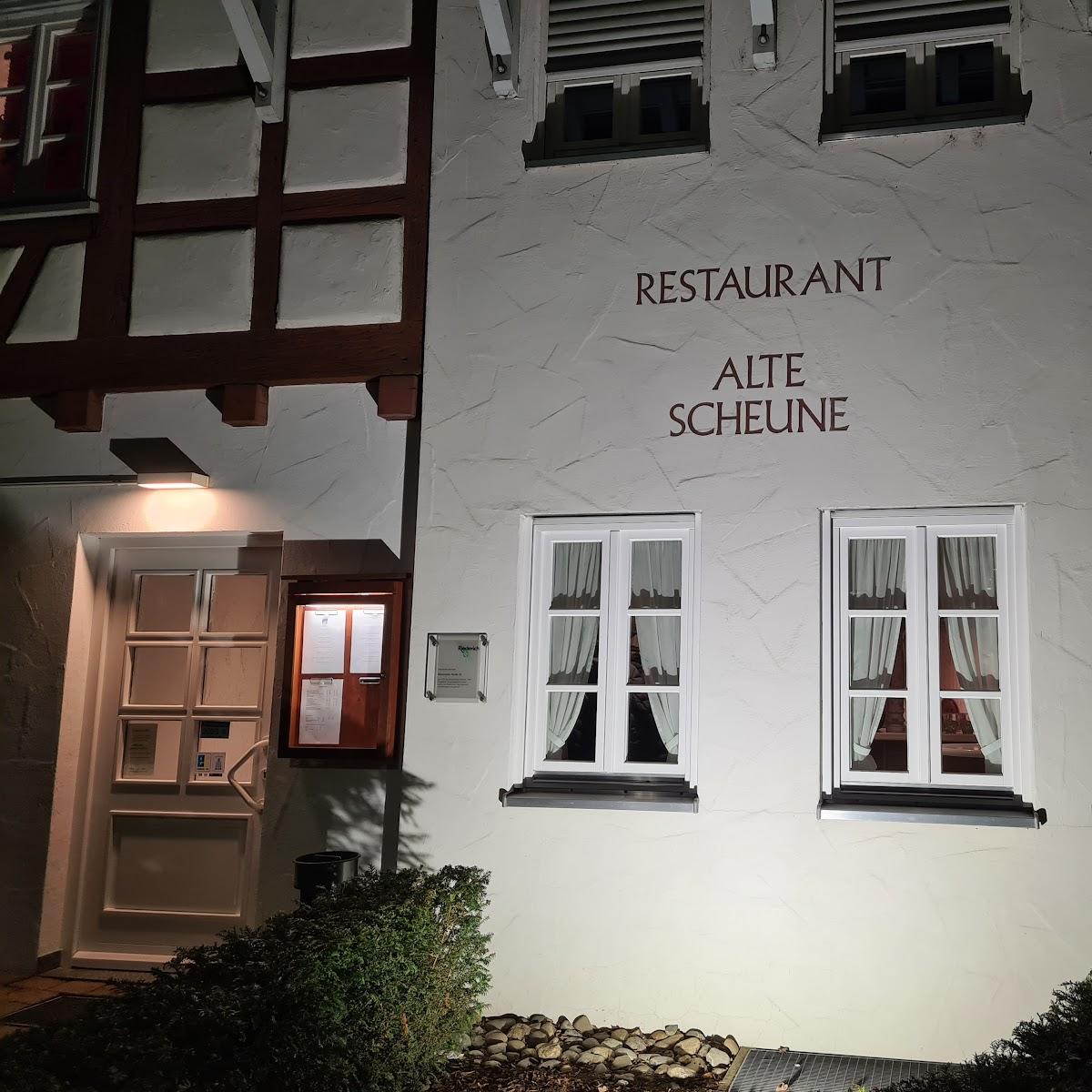 Restaurant "Restaurant Alte Scheune" in Riederich