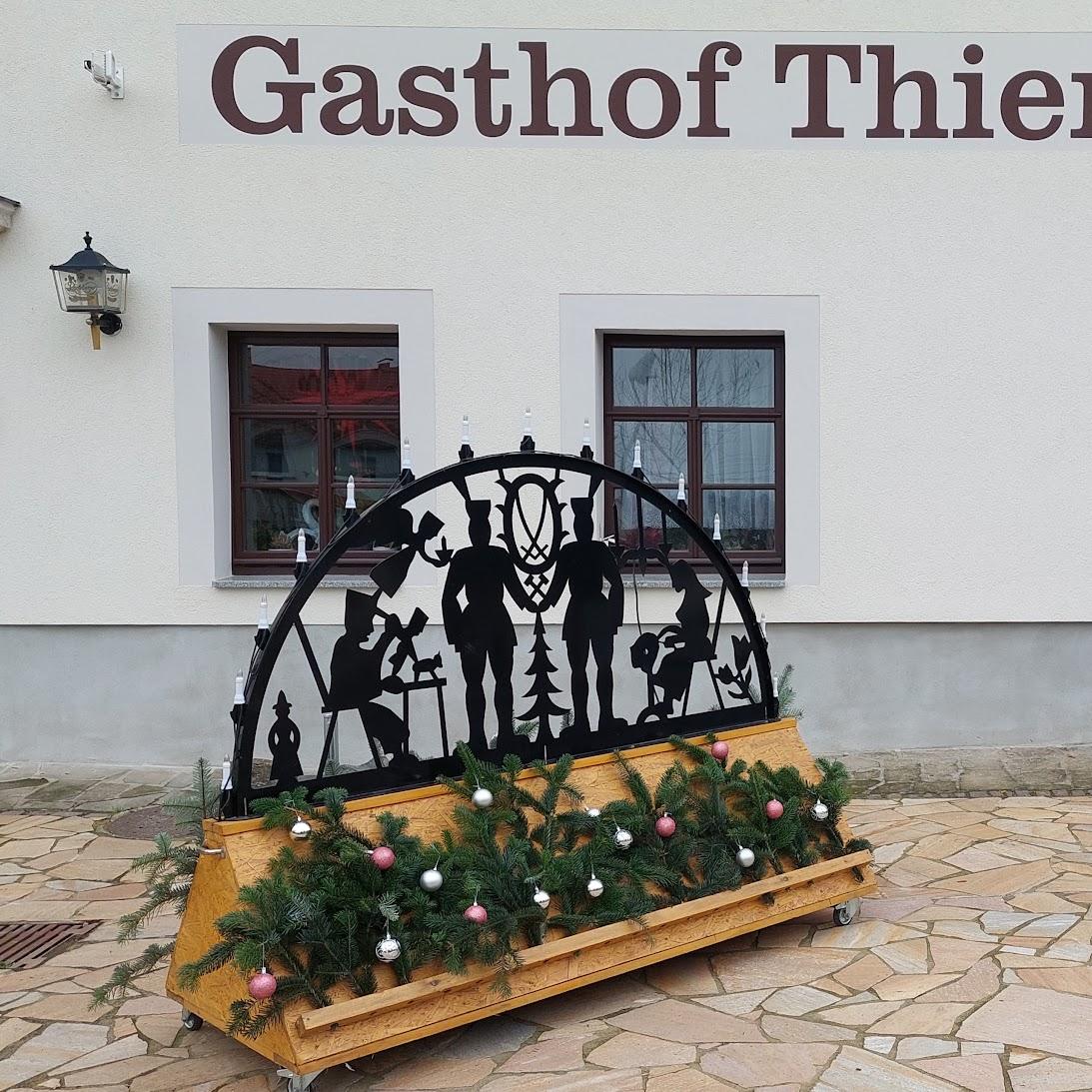 Restaurant "Gasthof" in Thiendorf