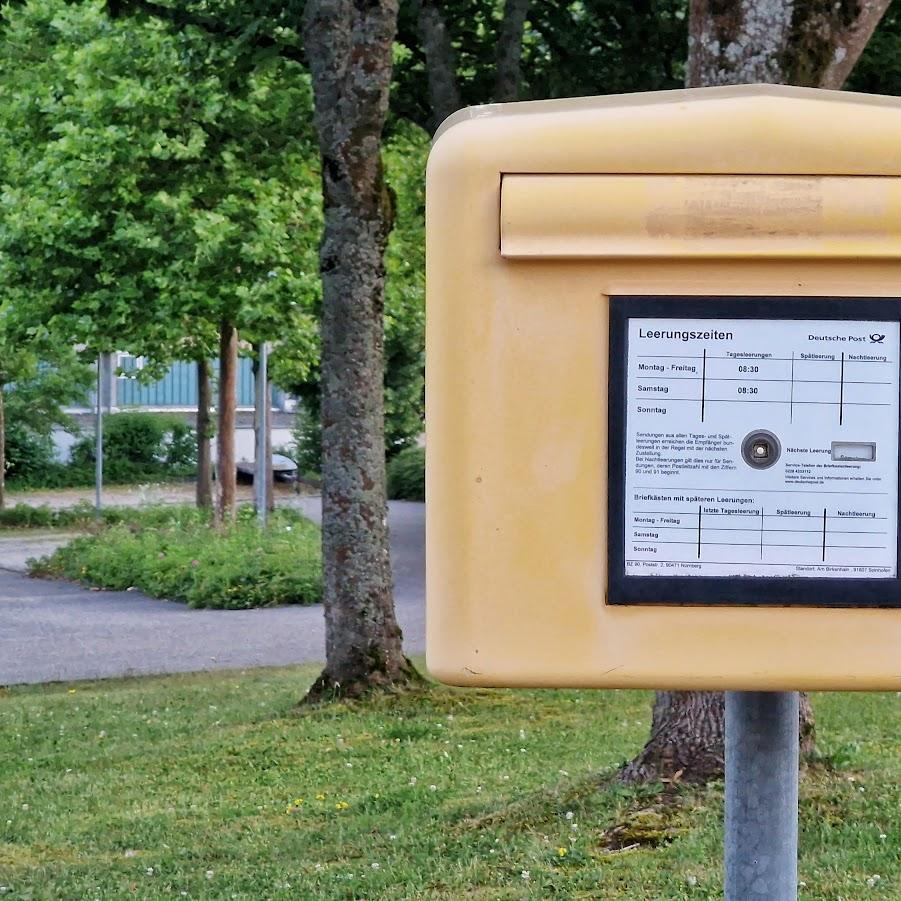 Restaurant "Deutsche Post Briefkasten" in Solnhofen