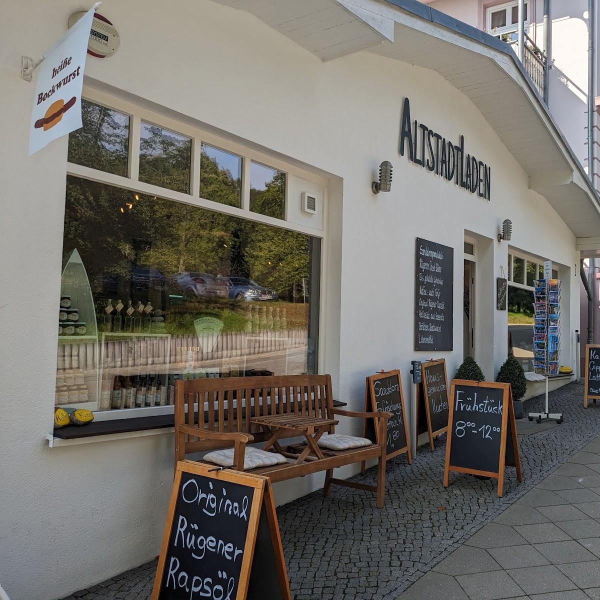 Restaurant "Altstadtladen" in Sassnitz