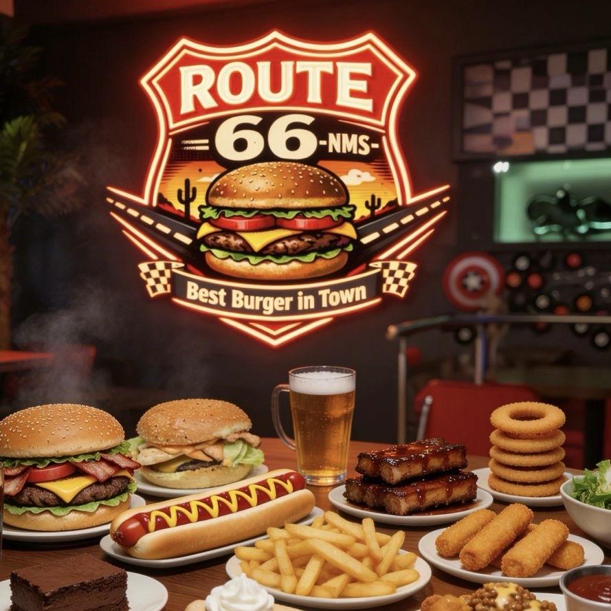 Restaurant "Route 66" in Neumünster
