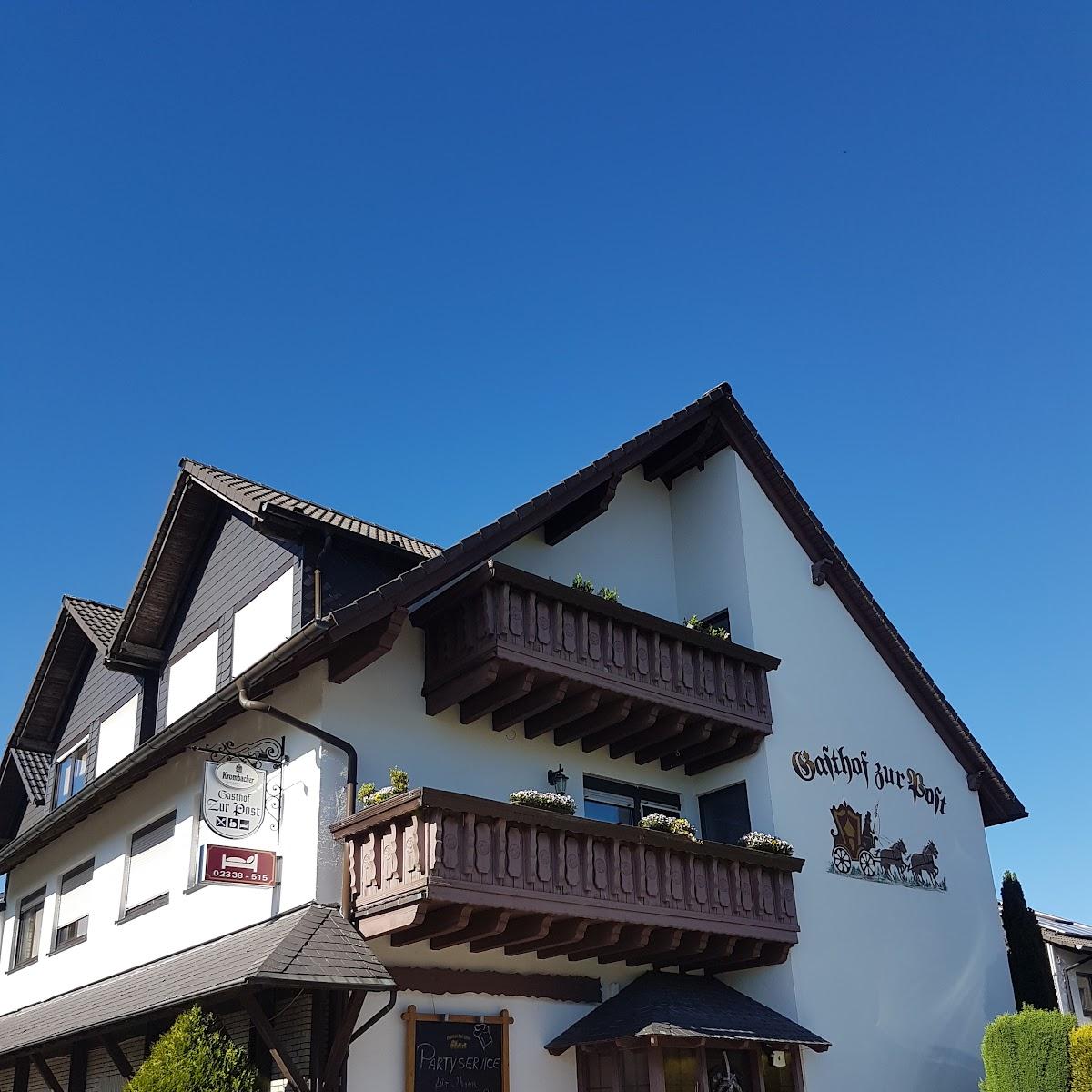 Restaurant "Hotel Zur Post" in Breckerfeld