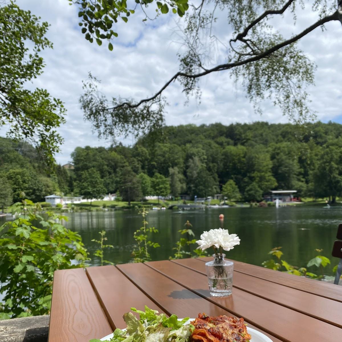 Restaurant "Biergarten am Flappachteich" in Ravensburg