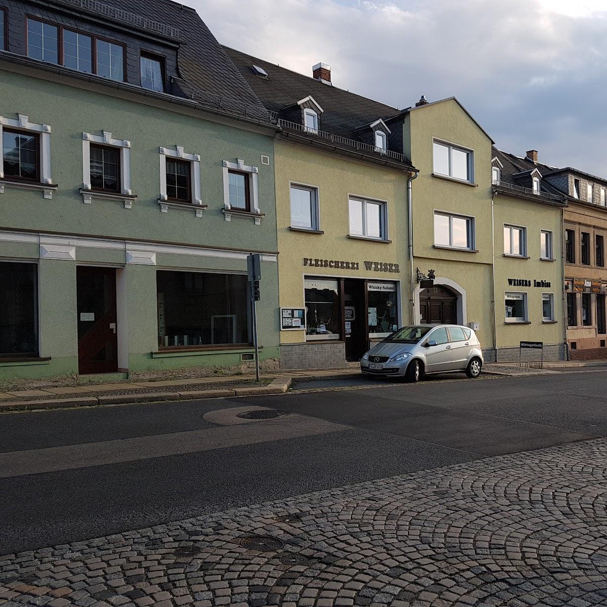 Restaurant "Fleischerei Weiser" in Burgstädt