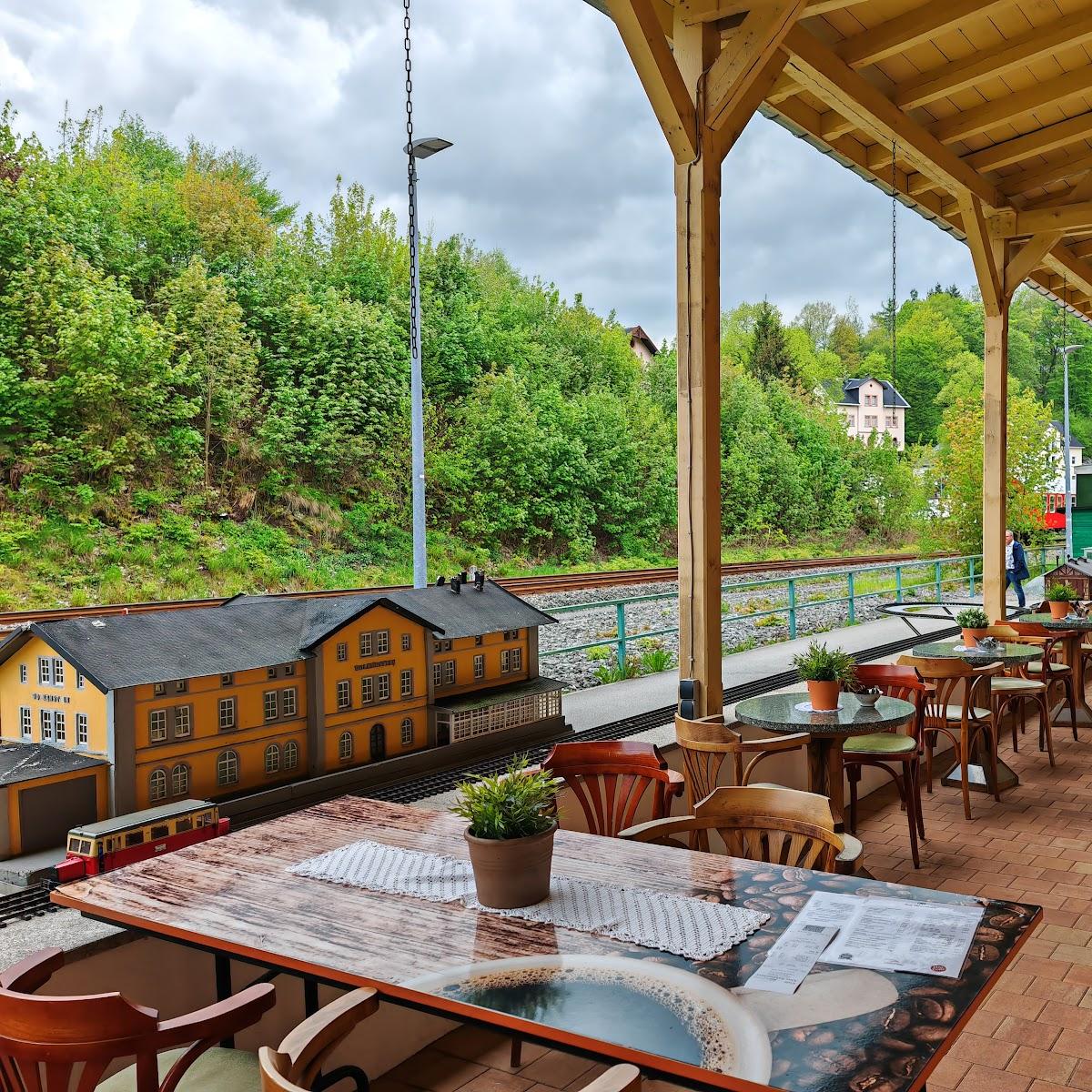 Restaurant "Café Alter Bahnmeister" in Wolkenstein
