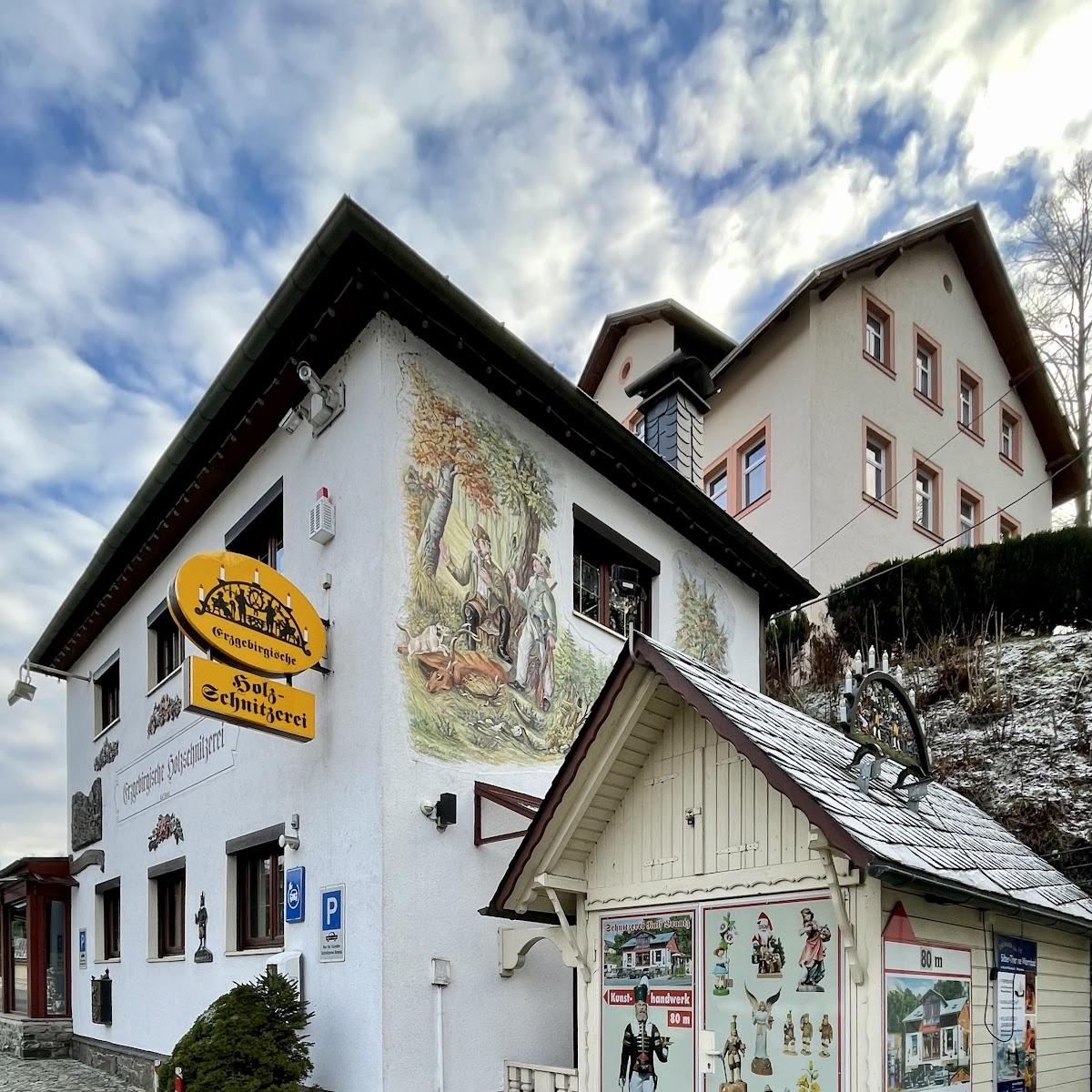 Restaurant "Erzgebirgische Holzschnitzerei" in Wolkenstein