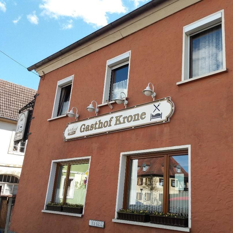 Restaurant "Gasthof zur Krone" in Burghaslach