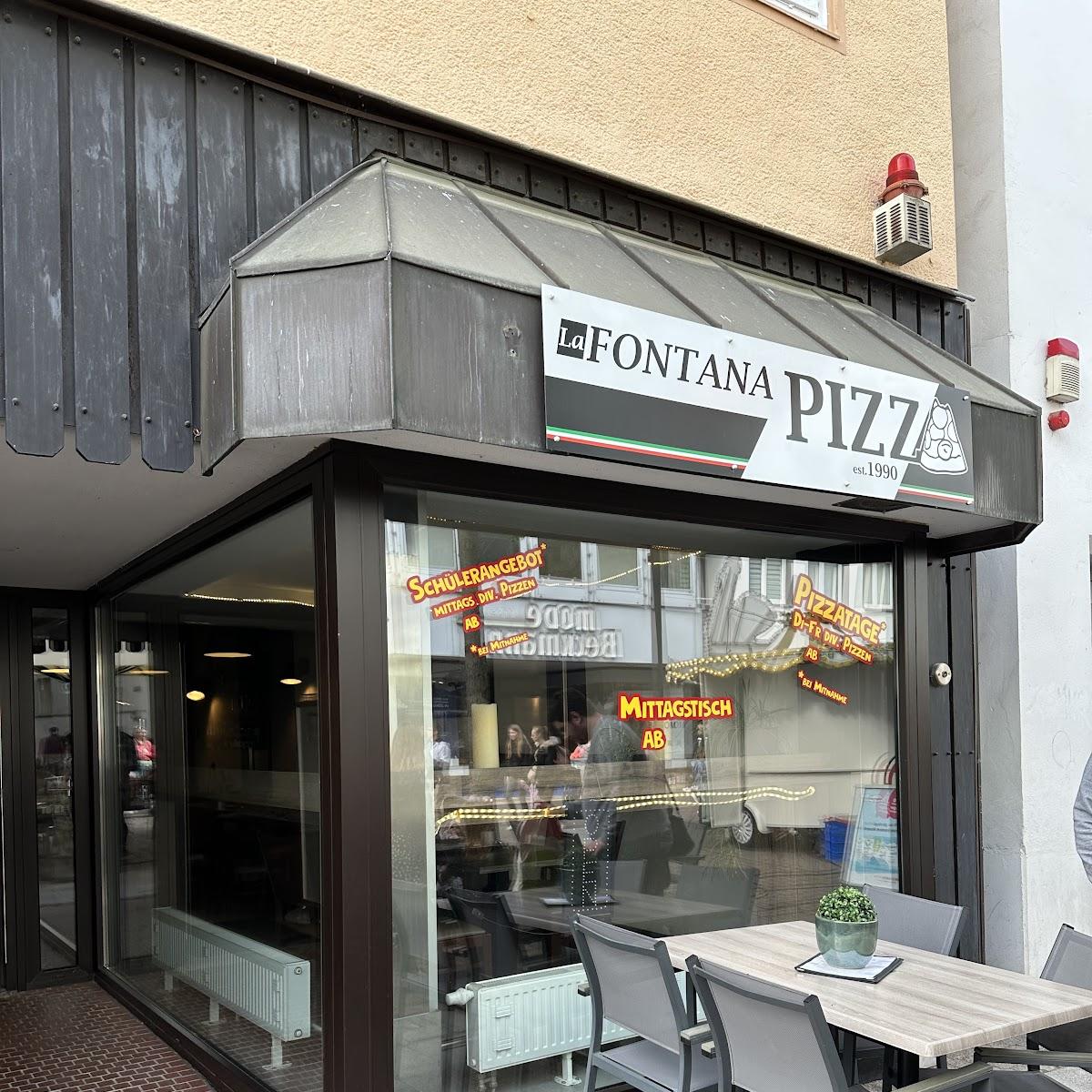 Restaurant "La Fontana" in Rinteln