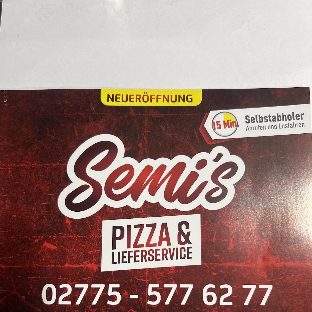 Restaurant "Semis Pizza" in Driedorf
