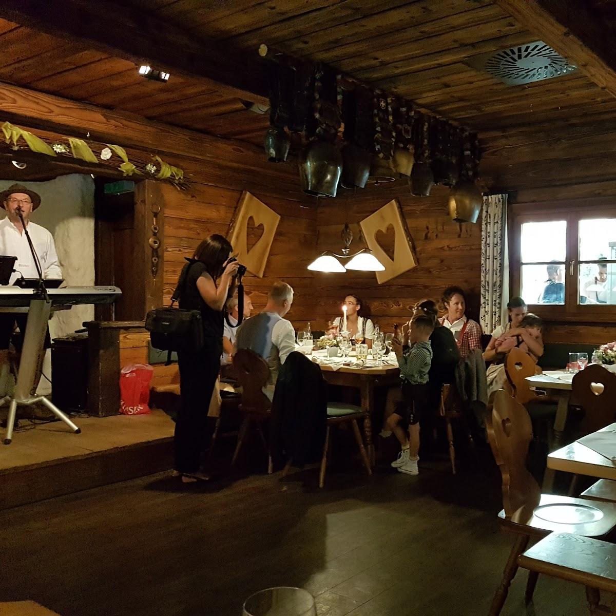 Restaurant "Königlich Bayrische Enzianhütte" in Oberstaufen