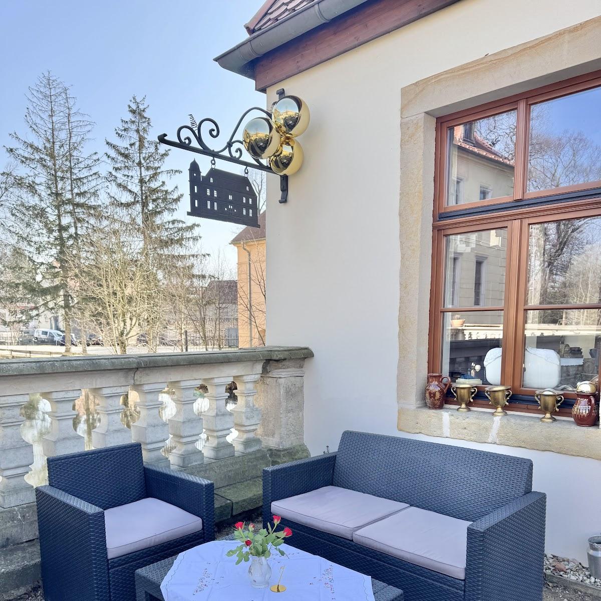 Restaurant "Schloß Café im Kavaliershaus am Schloss Berbisdorf" in Radeburg