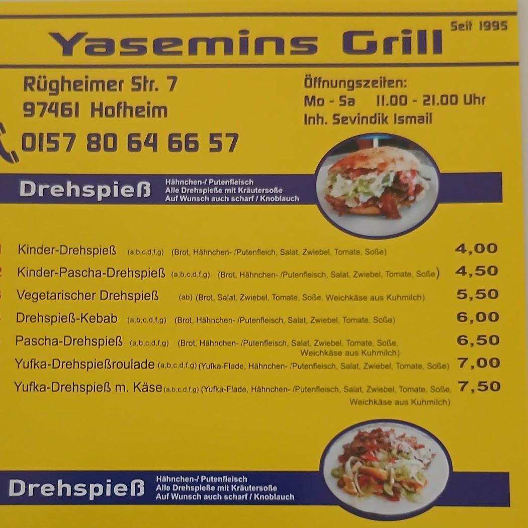 Restaurant "Yasemin Grill" in Hofheim in Unterfranken