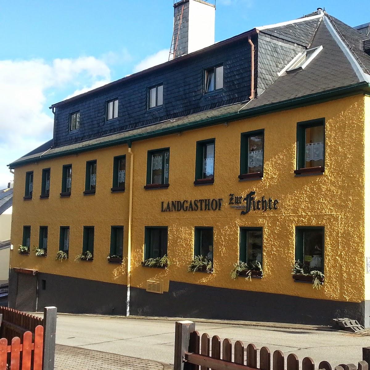 Restaurant "Landgasthof Zur Fichte" in Bärenstein