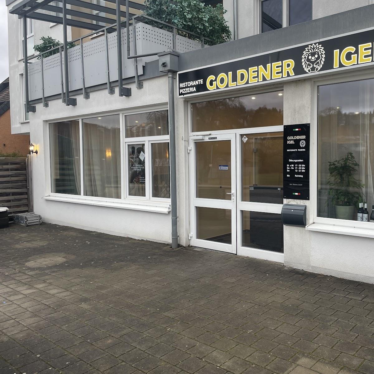 Restaurant "Goldener Igel" in Hüttlingen