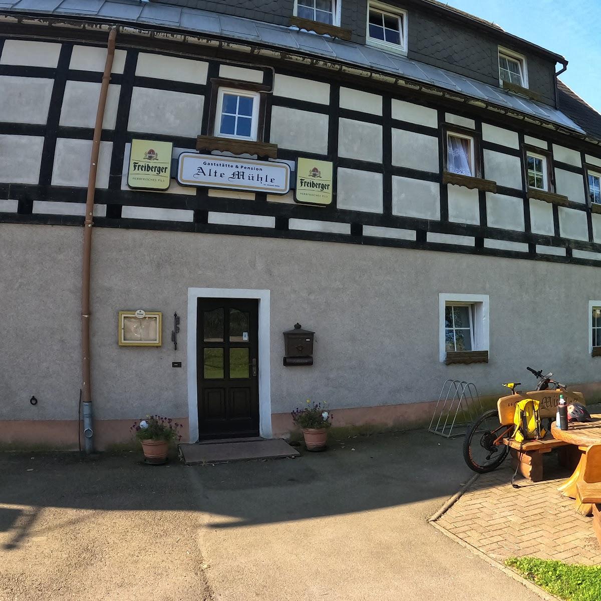 Restaurant "Gaststätte & Pension  Alte Mühle  - Gerd May" in Dorfchemnitz