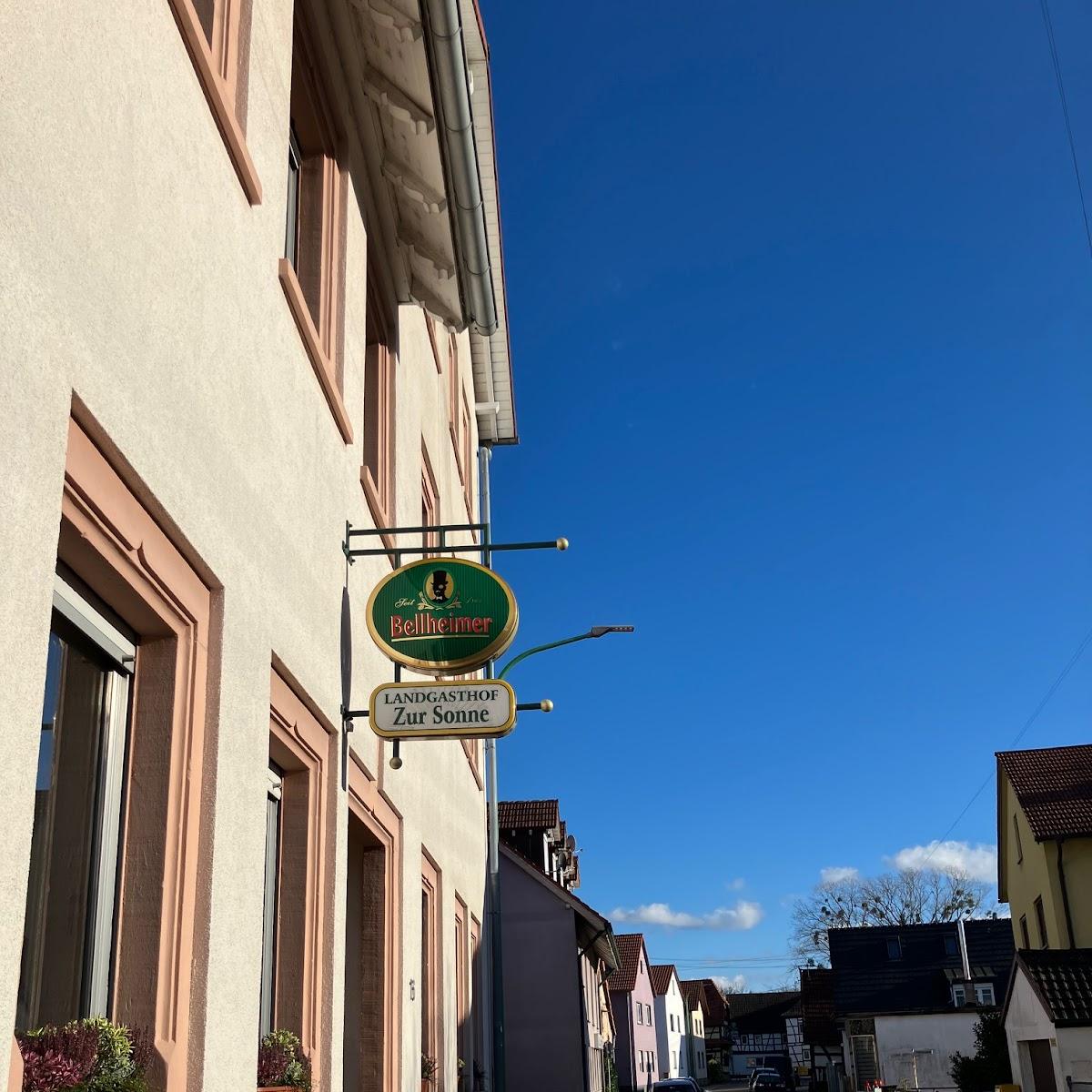 Restaurant "Landgasthof zur Sonne I Hotel & Restaurant" in Neuburg am Rhein