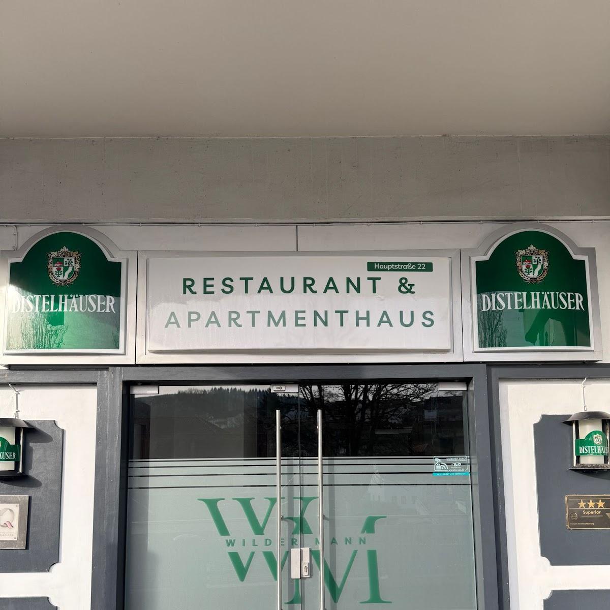 Restaurant "Wilder Mann" in Obrigheim