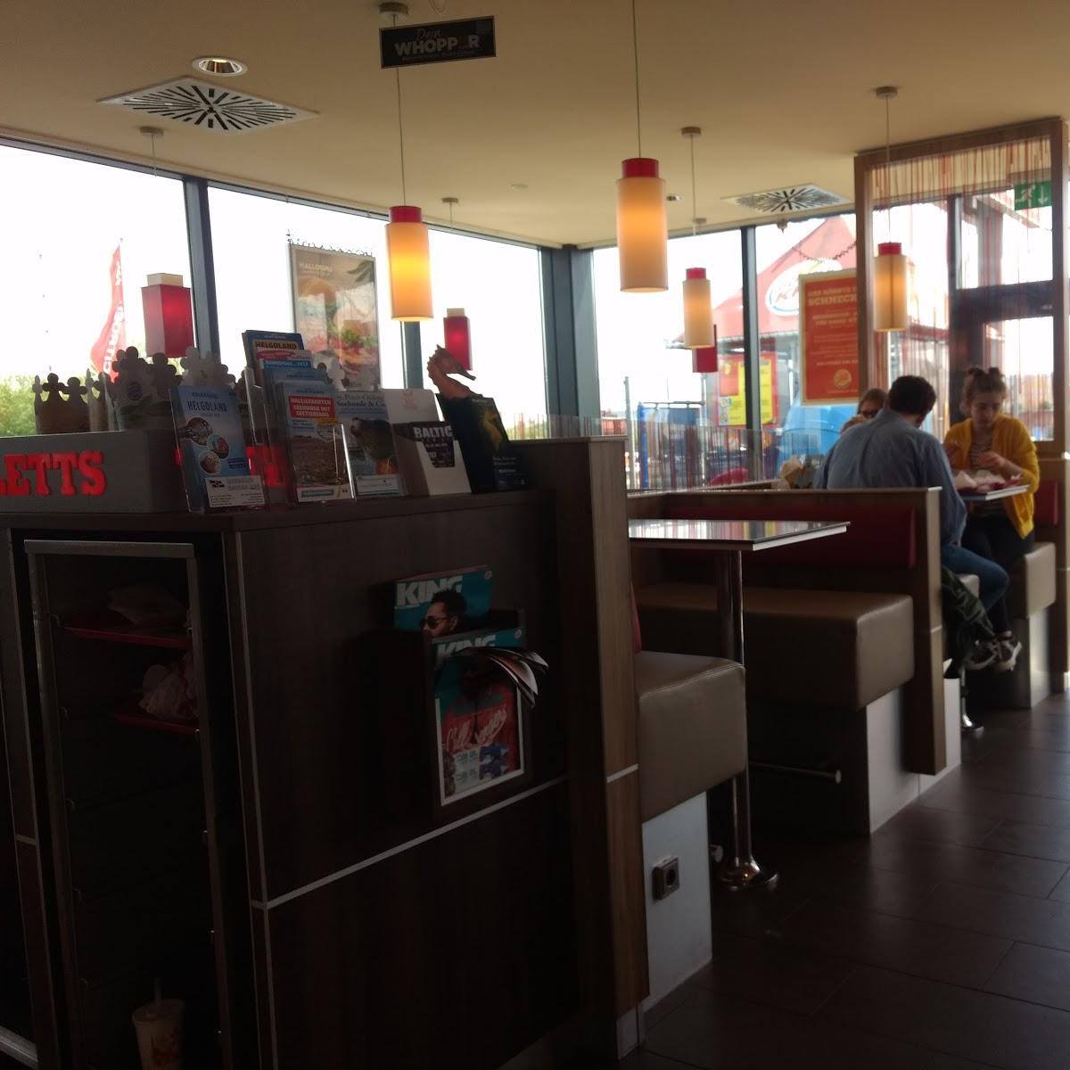 Restaurant "Burger King" in Husum