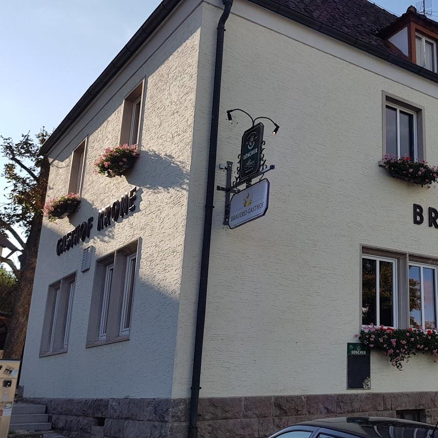 Restaurant "Brauereigasthof Krone" in  Münchsteinach