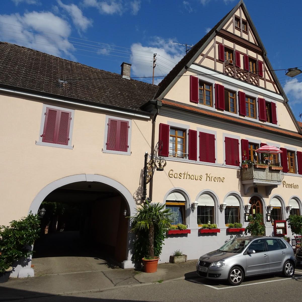 Restaurant "Gaststätte Krone" in Teningen