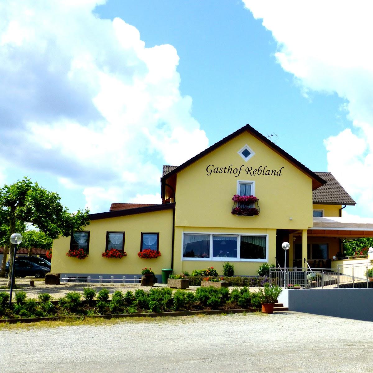 Restaurant "Gasthof Rebland" in Eichstetten am Kaiserstuhl